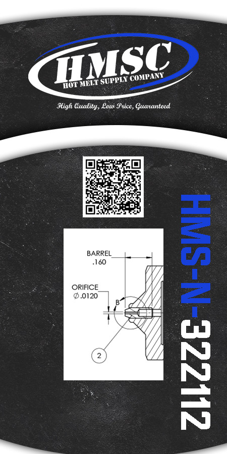 Replacement Nozzle for Nordson® 322112 .012