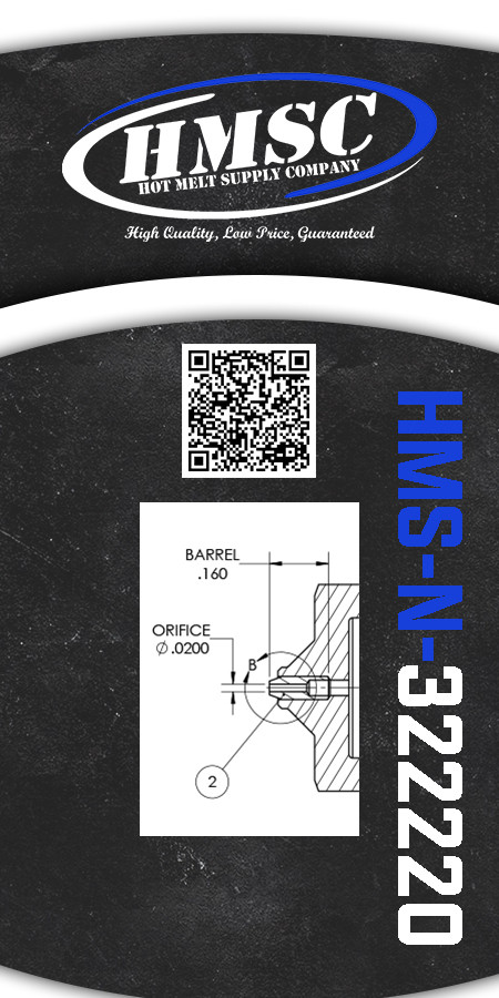 Replacement Nozzle for Nordson® 322220 .020