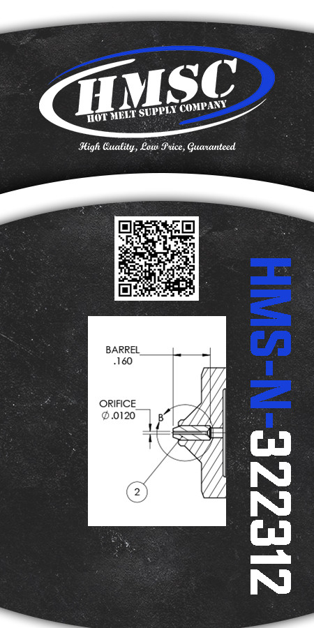 Replacement .012 Nozzle for Nordson® 322312