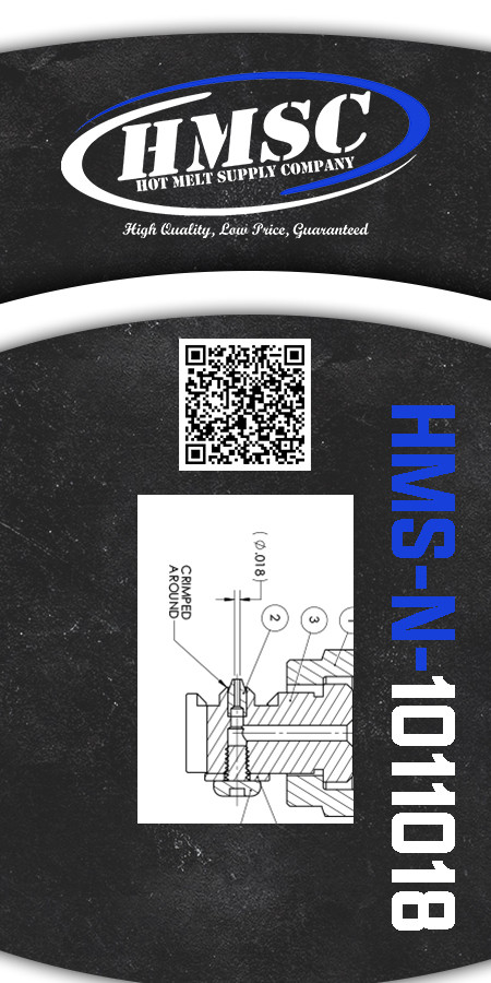 Replacement .018 Nozzle for Nordson® 1011018