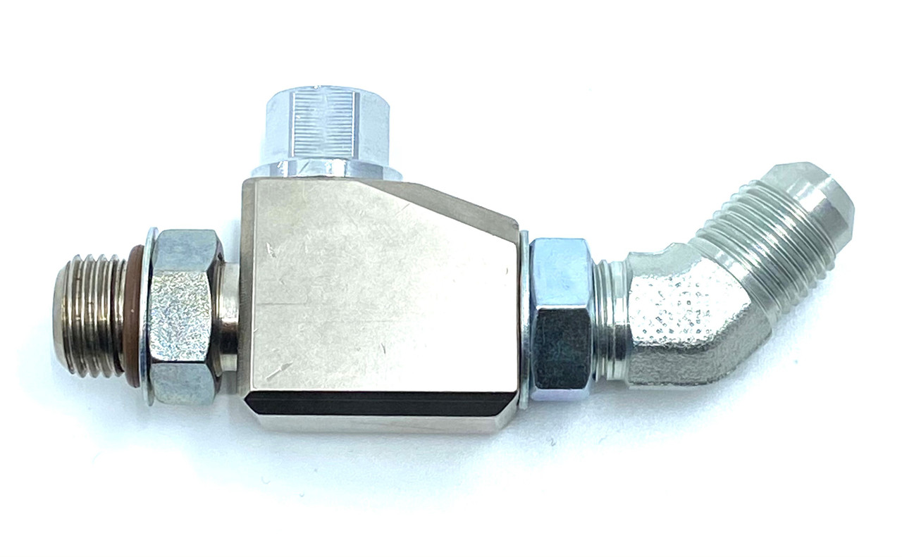 Replacement Inline Filter for Nordson® 1007235, 200 mesh inline filter assembly 45 degree
