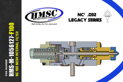 Replacement for Nordson® 1052928, Legacy Series NC² .008 Module