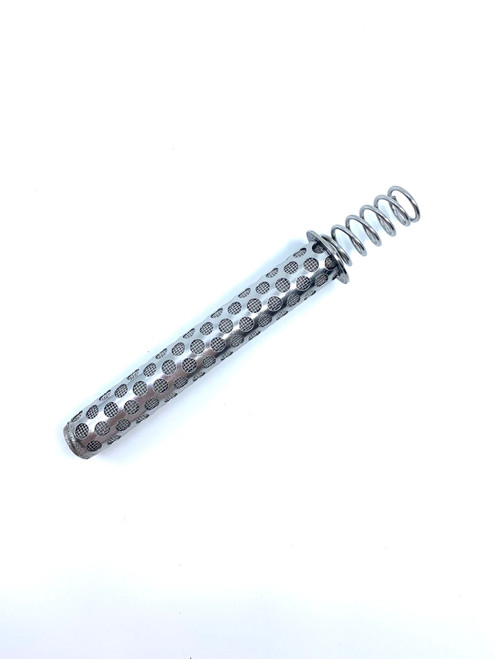 Replacement for Nordson 7103615, filter sleeve MW0,1 100mm long w/spring