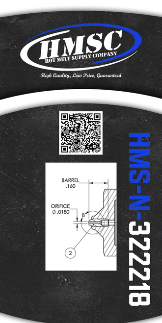 Replacement Nozzle for Nordson® 322218 .018