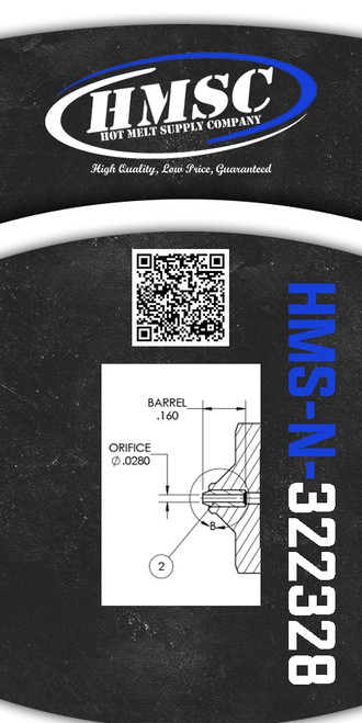 Replacement .028 Nozzle for Nordson® 322328