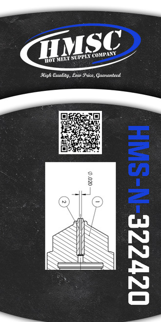 Replacement .021 Nozzle for Nordson® 322421