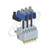 H205 Style 5 Module Gun, direct replacement for Nordson 8524017. HMSC configured part number HMS-BC-510223122, configuration BCM-SURS-016-05-A-PA-022-022-022-022-T-RB-3A1A-F4-3