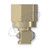 HMSC right angle nozzle HMS-N-710591, replaces Nordson® 710591, .014 in orifice (body shape; Dual 90°/60° pattern)