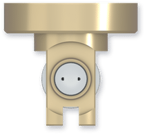 Right angle nozzle Dual 15, orifice face