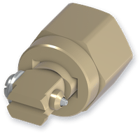 Right angle nozzle render