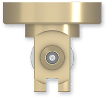 Right angle nozzle Single 90, orifice face