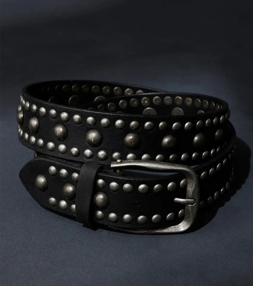 WTF SOLA STUD BELT - BLACK WTF SOLA STUD BELT - BLACK