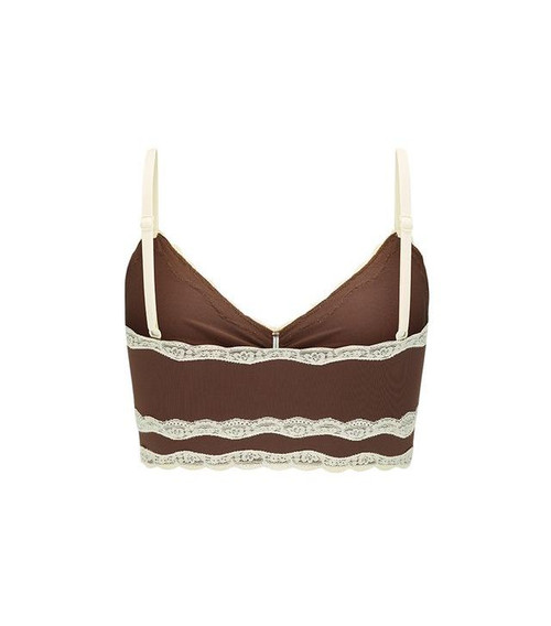 AMOUR LACE BRALETTE - COCONUT