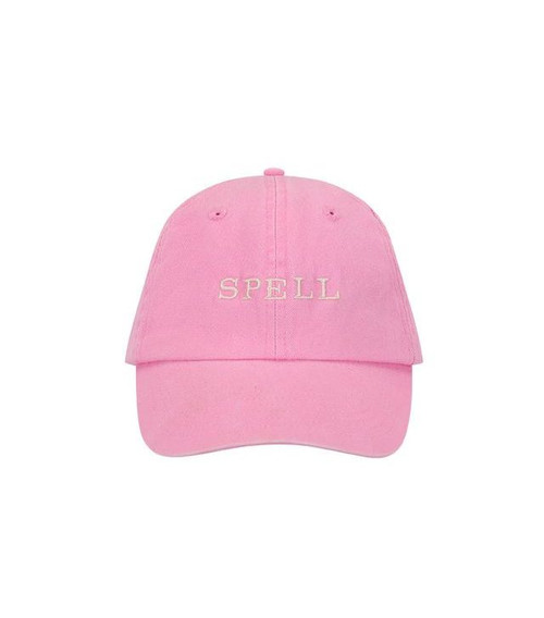 LITTLE SPELL EMBROIDERED CAP - BUBBLEGUM