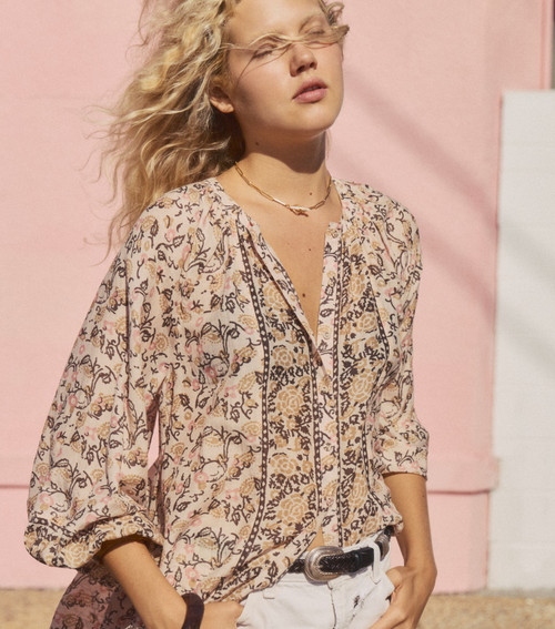 HAYLEY BLOUSE - SONDER PRINT