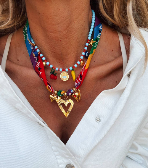 FRUIT CHARM NECKLACE