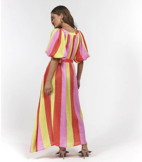 LA BOHEME GIRLS CAMILA MAXI CANDY STRIPE - ONESIZE