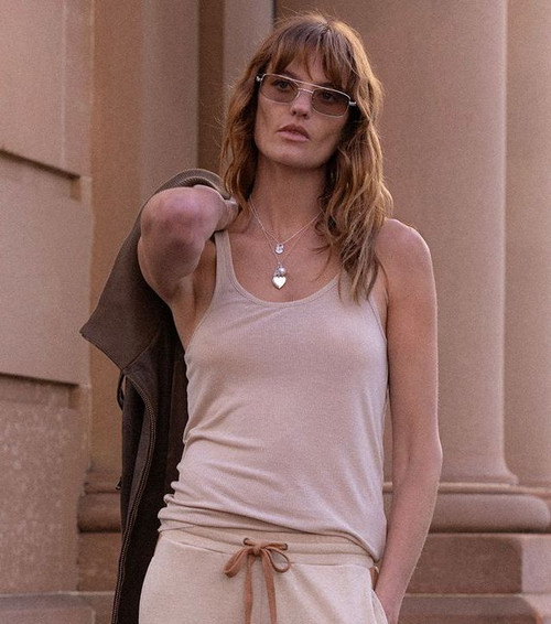 ISABELLA 2.0 SINGLET - STONE