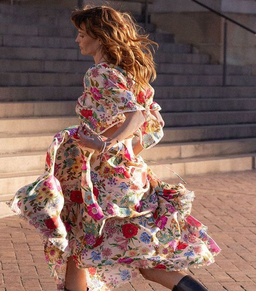 VALLEY OF THE DOLLS MAXI SKIRT - OPAL