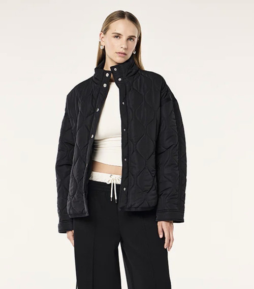 SURGE QUILT JACKET - BLACK
