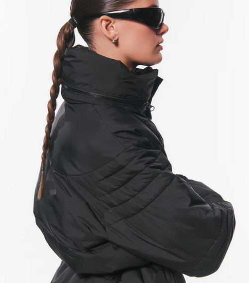 FULL COURT JACKET - BLACK