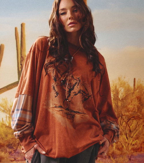 THE RODEO ROMEO LS TEE