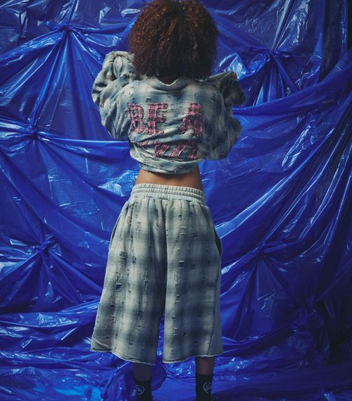 CHECK MATE SHORTS - BLUE