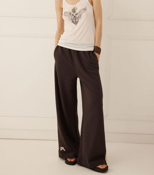 BIRDIE TRACK PANT - SLATE