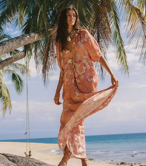 ISOLA MAXI SKIRT - SUNFADE