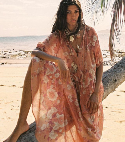 ISOLA SHORT SLEEVE BLOUSE - SUNFADE