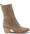 LACE UP SUEDE BOOT - CHOCOLATE