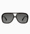 BANG GLOSS BLACK W. MATTE BLACK METAL TRIM / BLK LENS