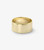 ATLAS THICK BAND RING - GOLD
