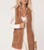 MILLER SUEDE VEST - TAN