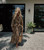 SAMANTHA LACE GOWN - VINTAGE LEOPARD