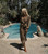 SAMANTHA LACE GOWN - VINTAGE LEOPARD