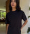 BLACK STUDDED TSHIRT