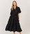 GARDENIA DRESS -BLACK