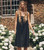 VINTAGE PETTICOAT MIDI DRESS - ONYX
