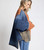 BANG BANG REVERSIBLE COLOUR BLOCKED DENIM WADDED JACKET - ANIMAL BLUE RUST