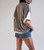 WTF PERFECT OVERSIZED TEE - HEATHER GREY