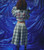 CHECK MATE SHORTS - BLUE