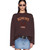 KSUBI RANCH LS ALTR BOYFRIEND TEE - CHOC