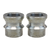 STAINLESS STEEL MISALIGNMENT SPACER FOR 7/8 HEIM 3/4" HOLE AND A TOTAL WIDTH OF 2"