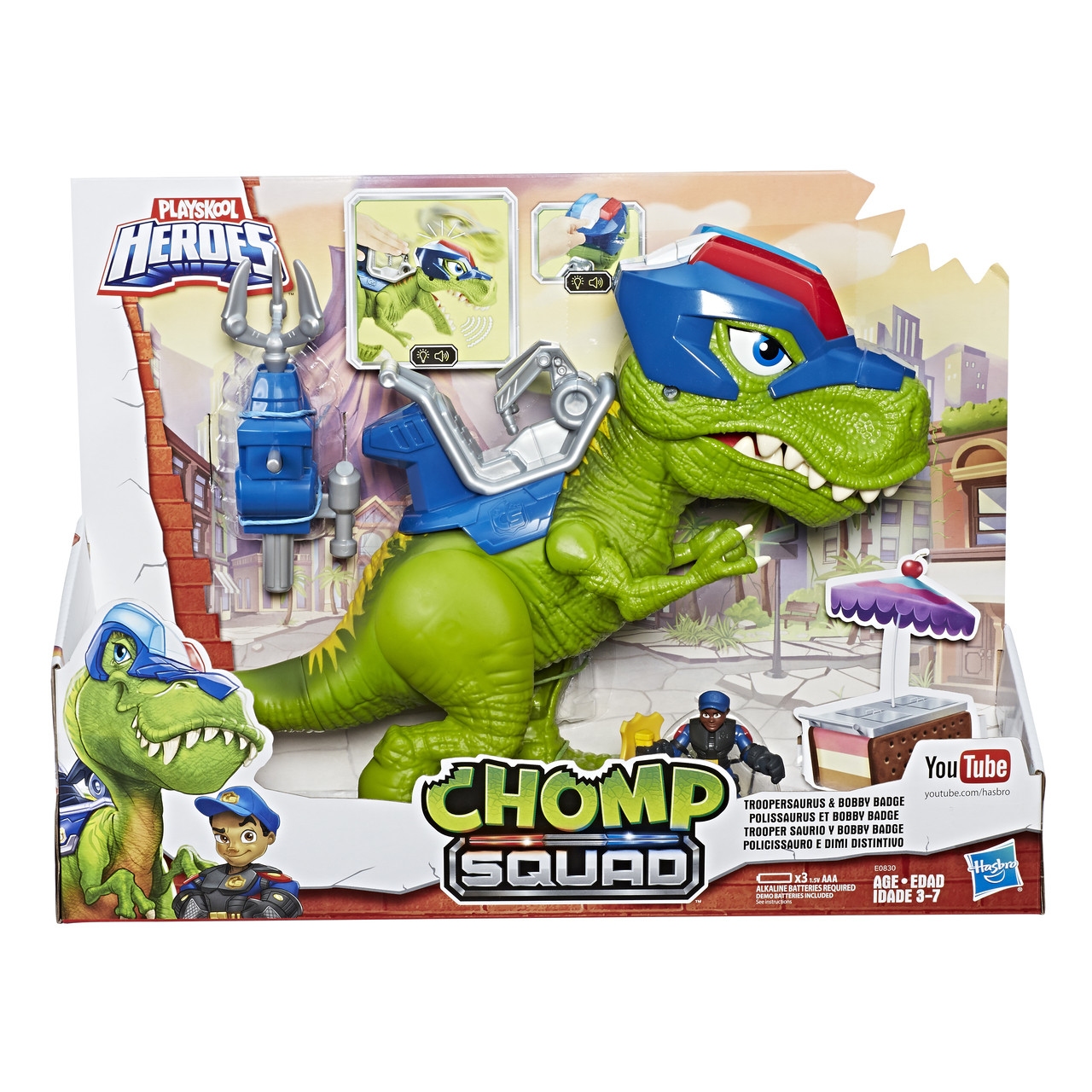 chomp squad dinosaur toy