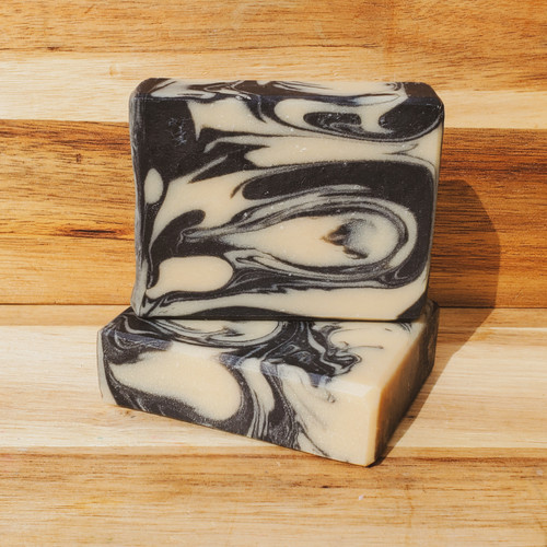 Sharp Dressed Man Charcoal and Moonshine Soap