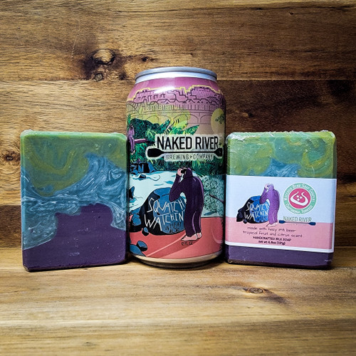 Squatch Watchin Naked River Brewery Beer Soap