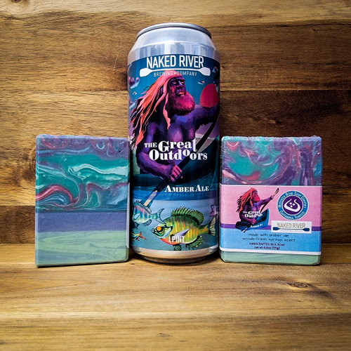 The Great Outdoors Naked River Brewery Beer Soap