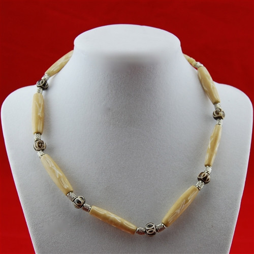 Beaded Tribal Choker Necklace