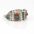 Tibetan Bracelet with Silver, Turquoise, Jade and Coral